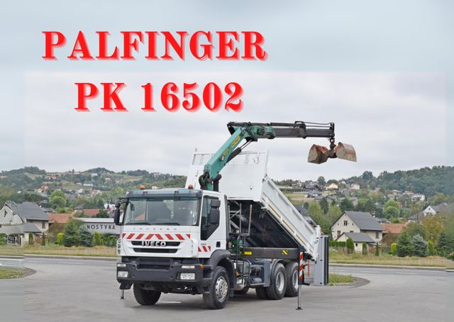 Iveco TRAKKER 360 * Kipper 5,20m* PK 16502 / FUNK*6x4