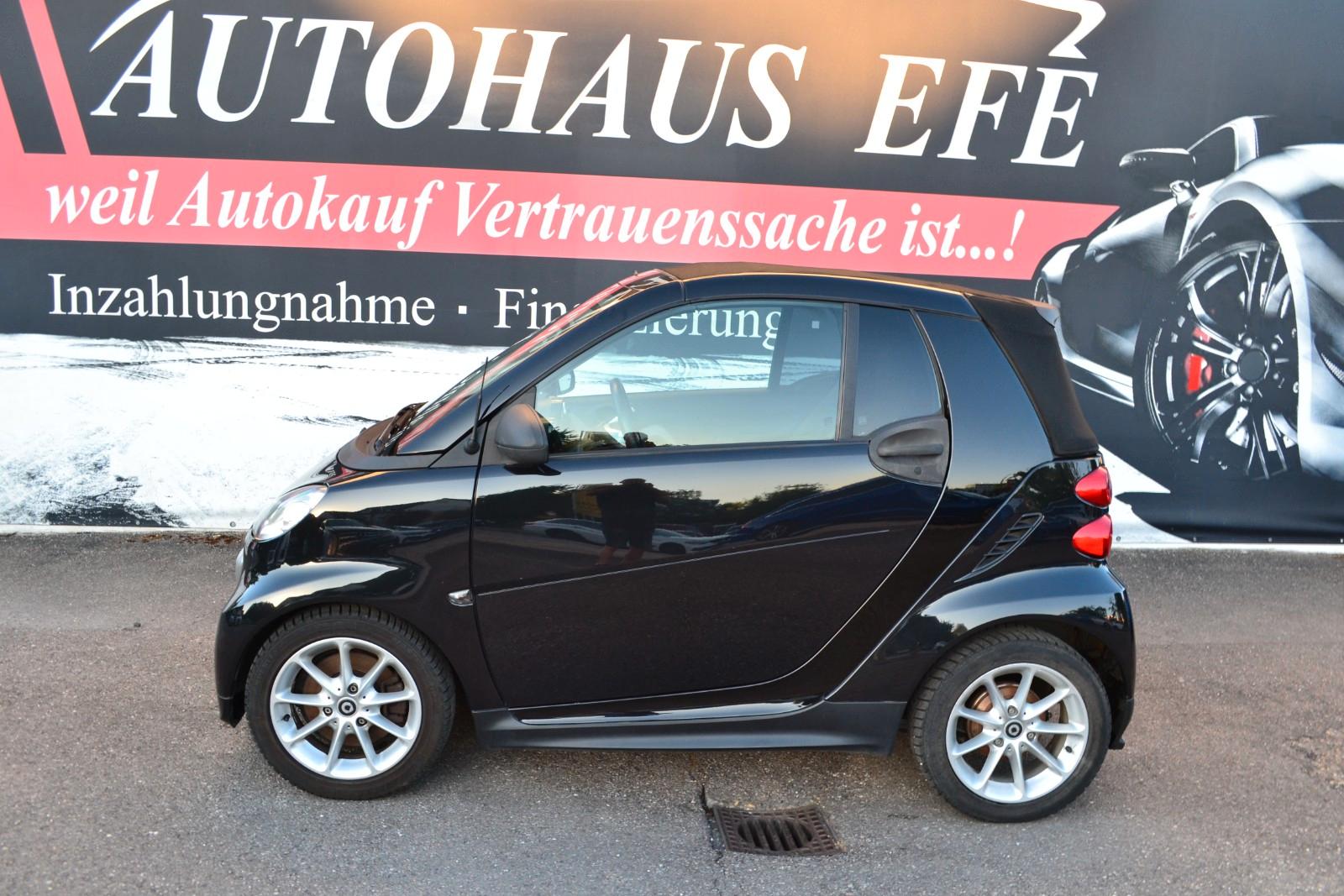 Smart ForTwo cabrio Sitzheizg servo 40 kW KLIMA ALU