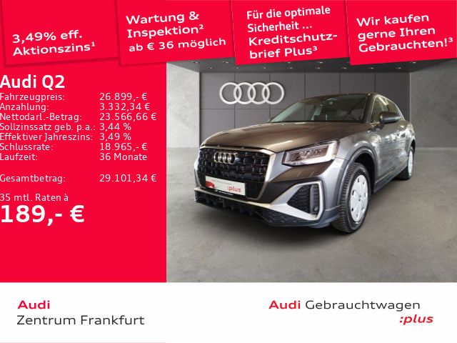 Audi Q2 30 TFSI S line LED VC AHK