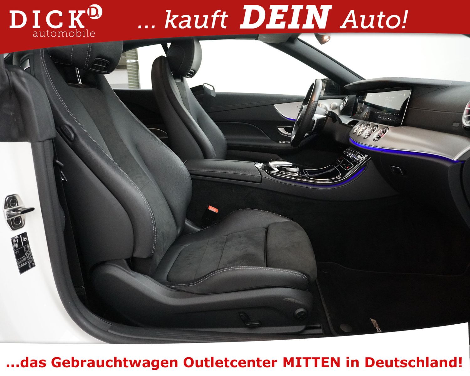 Fahrzeugabbildung Mercedes-Benz E220d Cabrio 2X AMG NIGHT+WIDESC+STNDHZ+BURM+20"