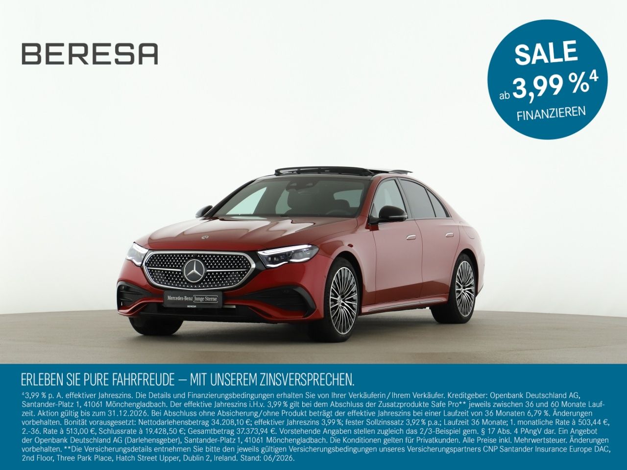 MERCEDES-BENZ E 400 e 4M AMG Premium+ Airmatic Pano Distr. HUD