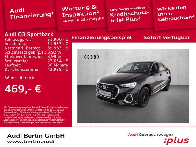 Audi Q3 Sportback S line 40 TDI qu. S tr. ALCANT RFK