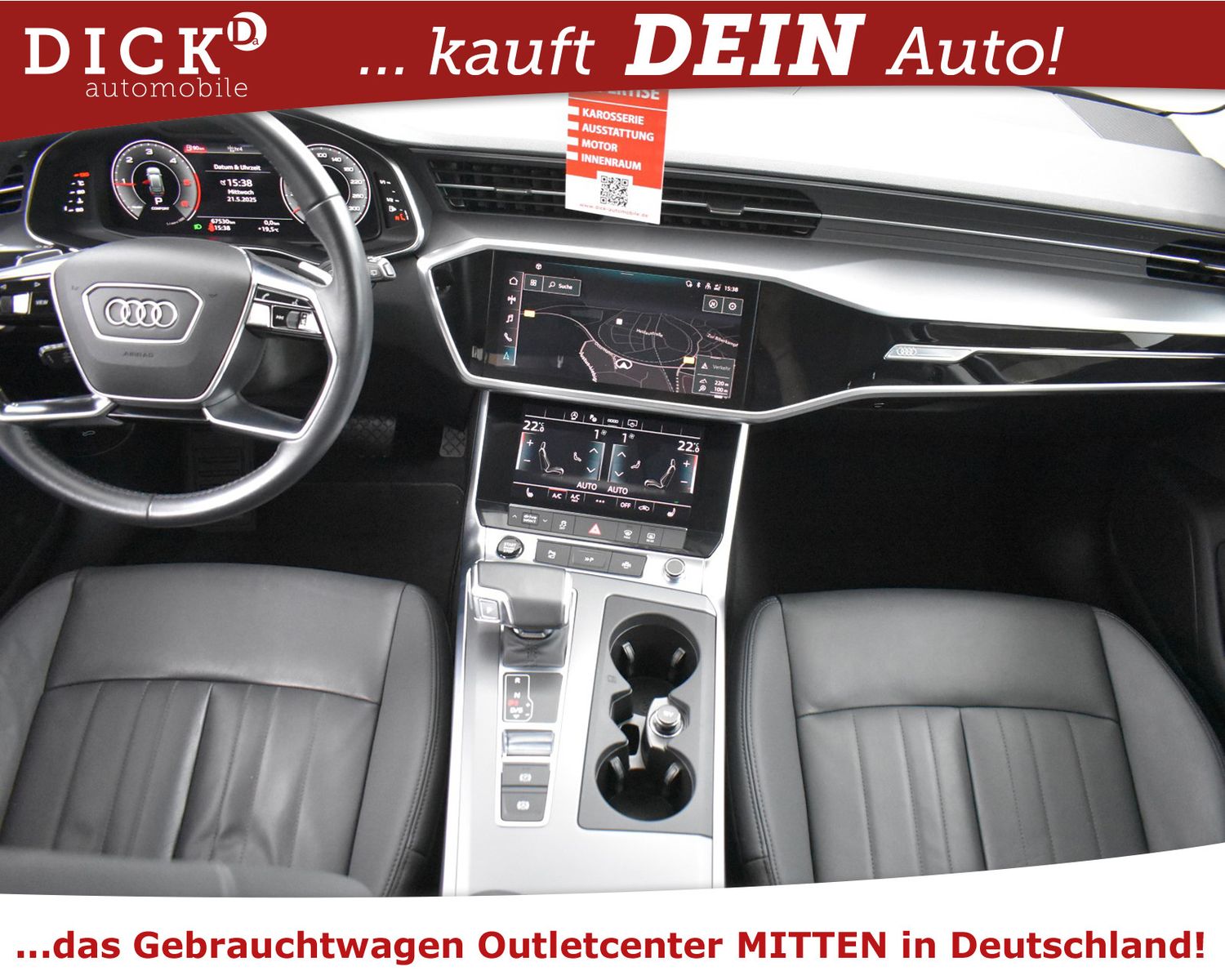 AUDI A6 Av 40 TDI S LINE EXTER+VIRTU+LED+SHZ+ACC+360° - Image 14
