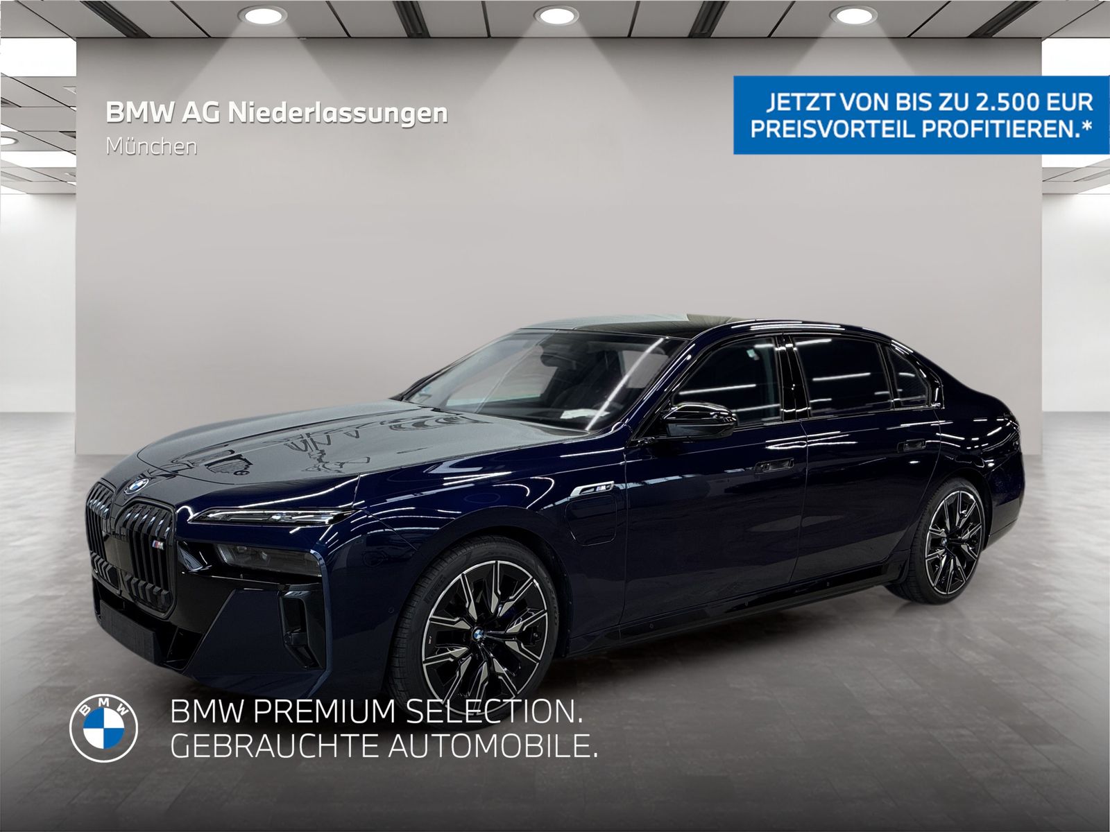 BMW M760e xDrive Limousine M Sport Massage AHK B&W