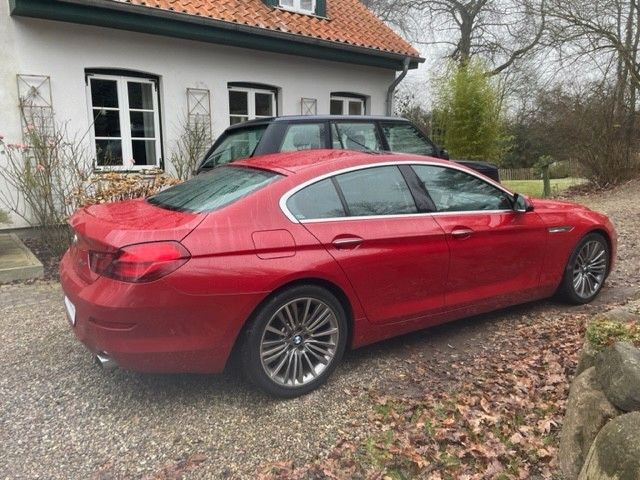 BMW 640 Gran Coupé Vollleder elfenbeinweiss