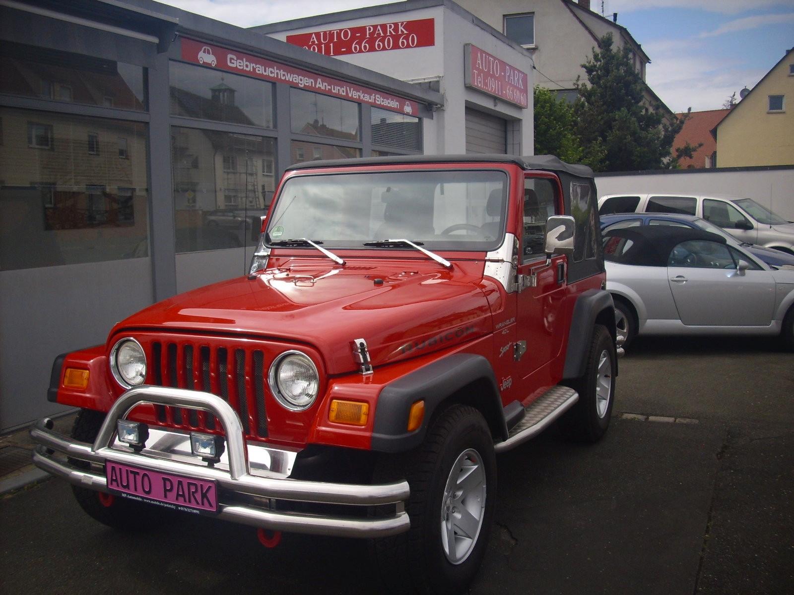 Jeep Wrangler 4,0 Sport TJ absoluter Hingucker