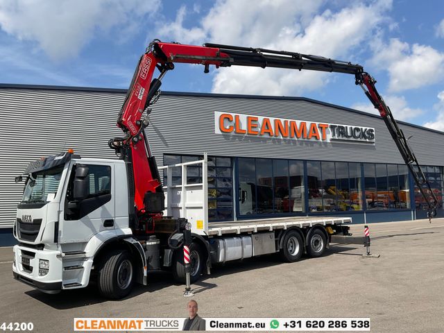 Iveco Stralis AD320S46Y Euro 6 Fassi 45 Tonmeter laadk