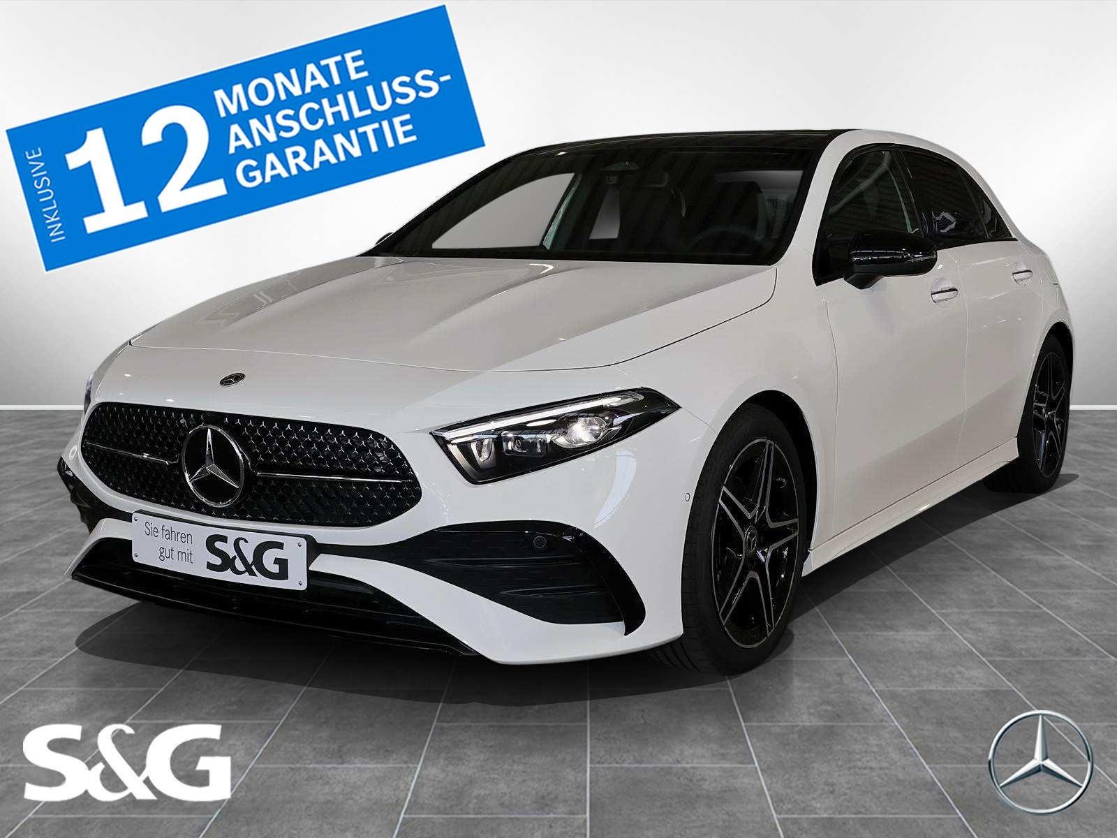 Mercedes-Benz A-Class d AMG MBUX+RüKam+M-LED+Pano+AHK+Night+DAB
