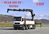 MAN TGS 35.440 * HIAB 322 EP-5HIPRO+FUNK / 8x4!