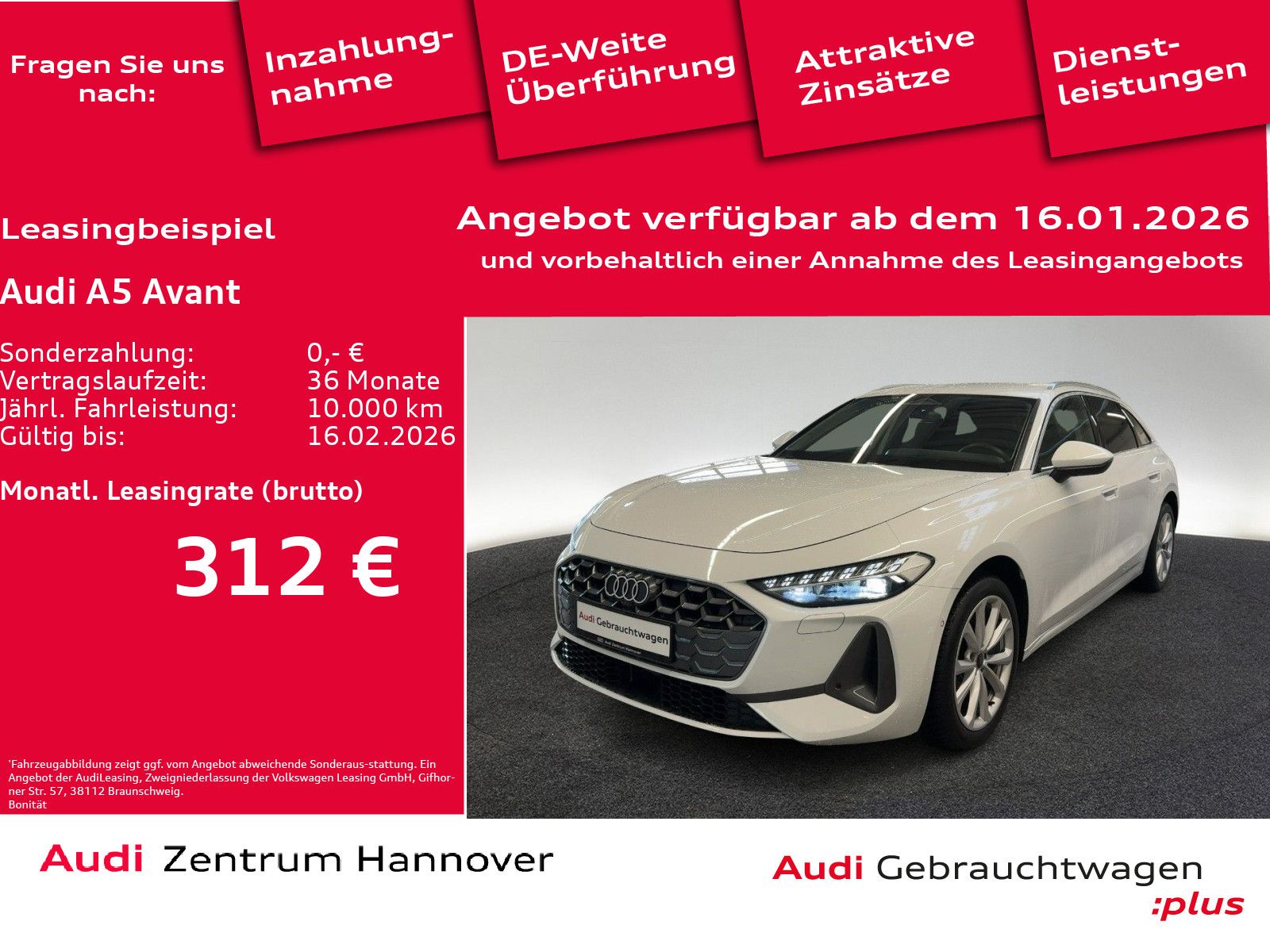 Audi A5 Avant TFSI Sportsitze AHK LED plus Kamera
