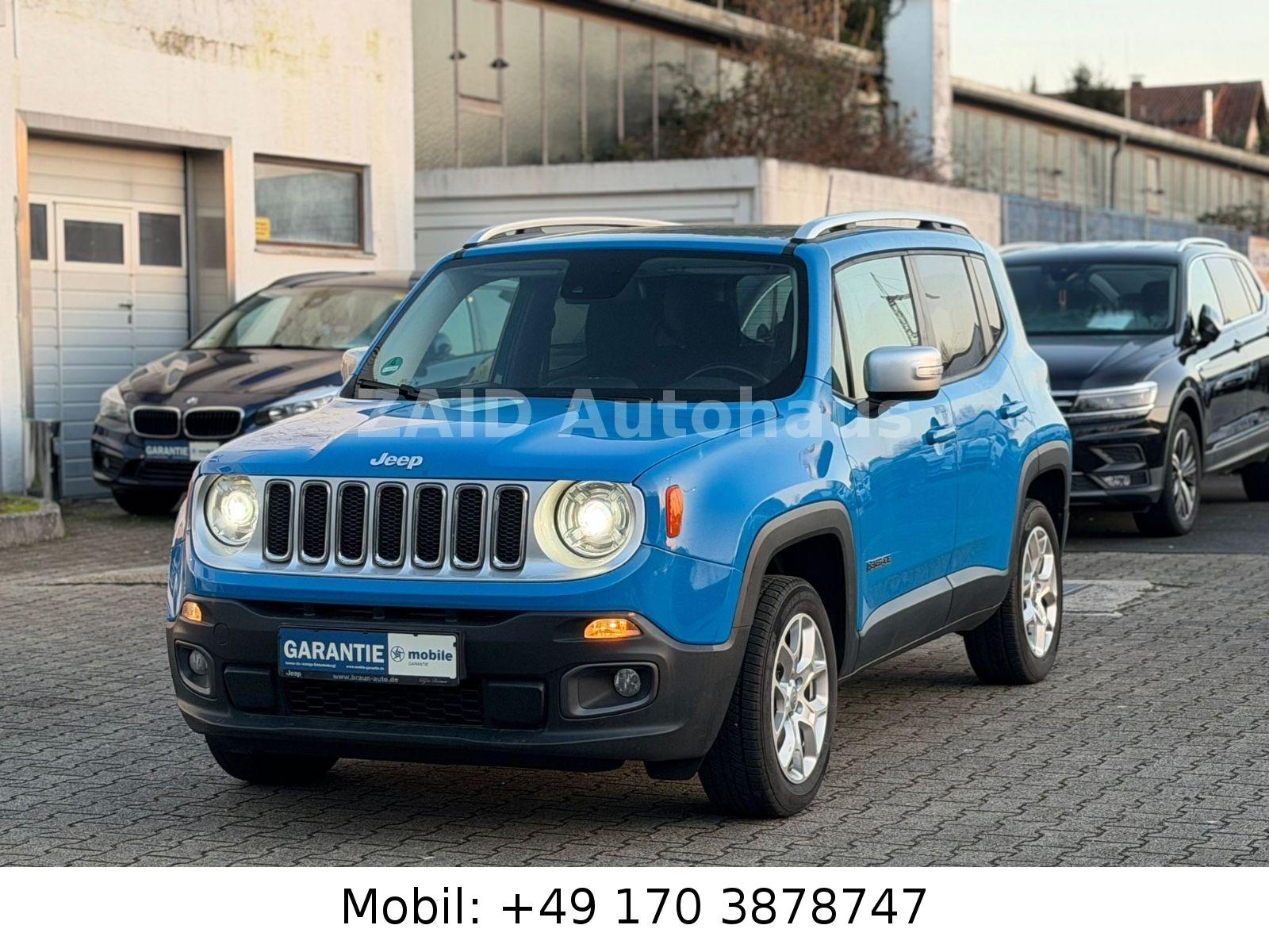 Jeep Renegade Limited 4WD*2HAND*PANO*AHK*XENON*NAVI
