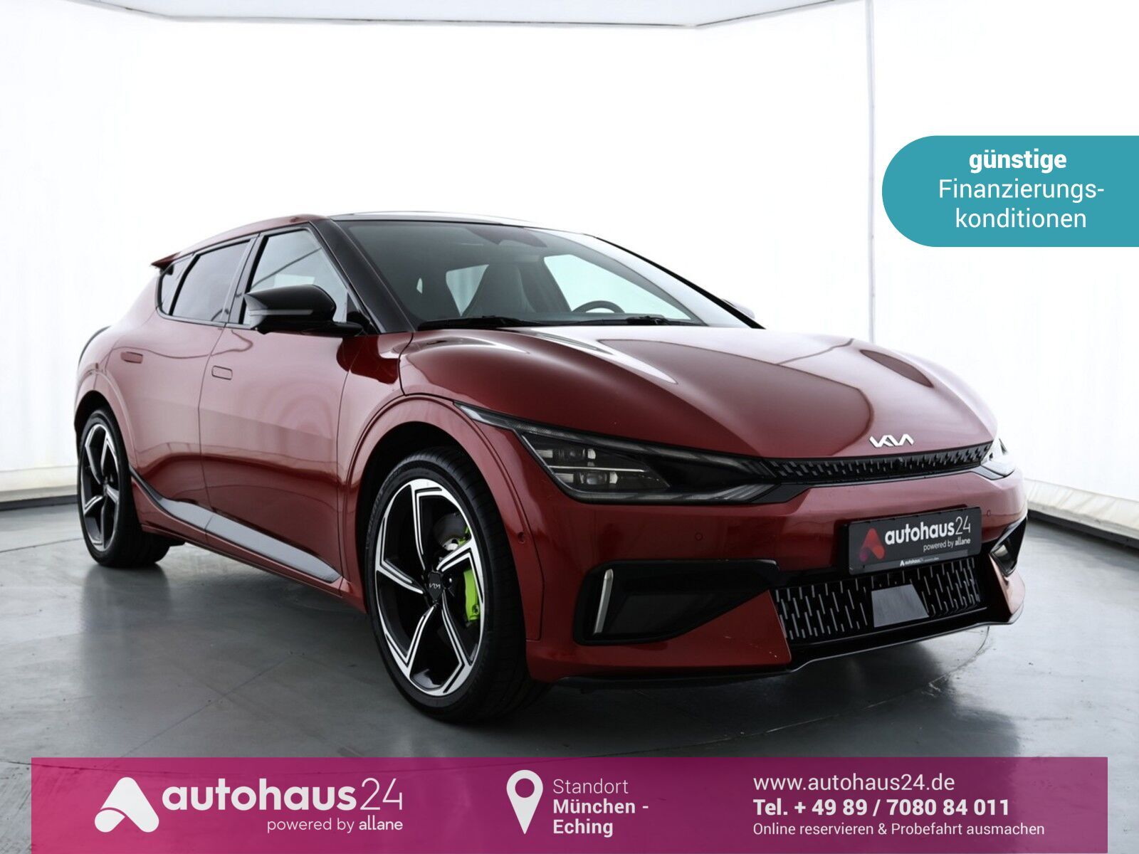 Kia EV6 77,4 kWh GT 4WD LED|Navi|360°|ACC|Pano