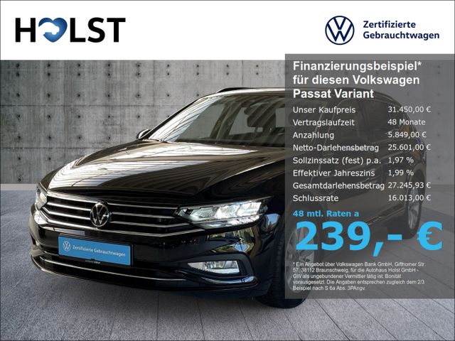 Volkswagen Passat Variant 1.5 TSI DSG Business, AHK, GJR, N