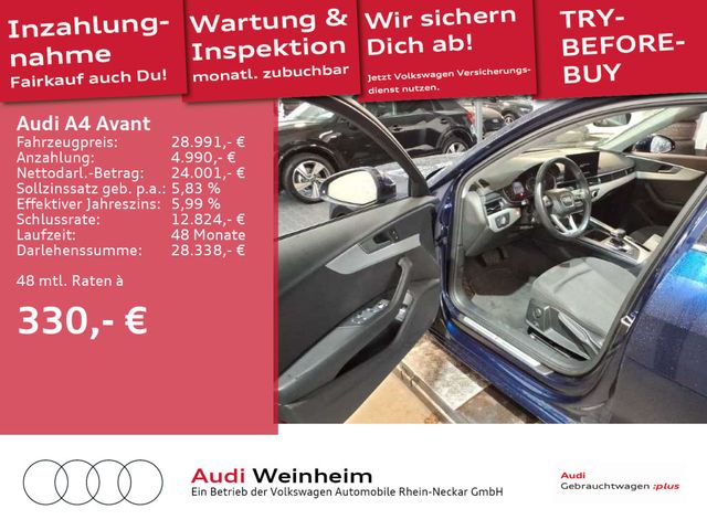 Audi A4 Avant 35 TDI S-line s-tronic PDC uvm