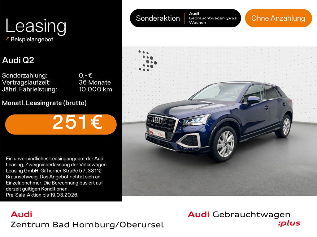 Audi Q2 Advanced 35 TFSI*Navi*LED*PDC*Virtual Cockpit