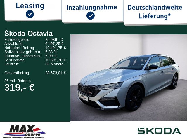 Octavia Combi RS 1.4TSI iV HUD+PANO+KESSY+LED+