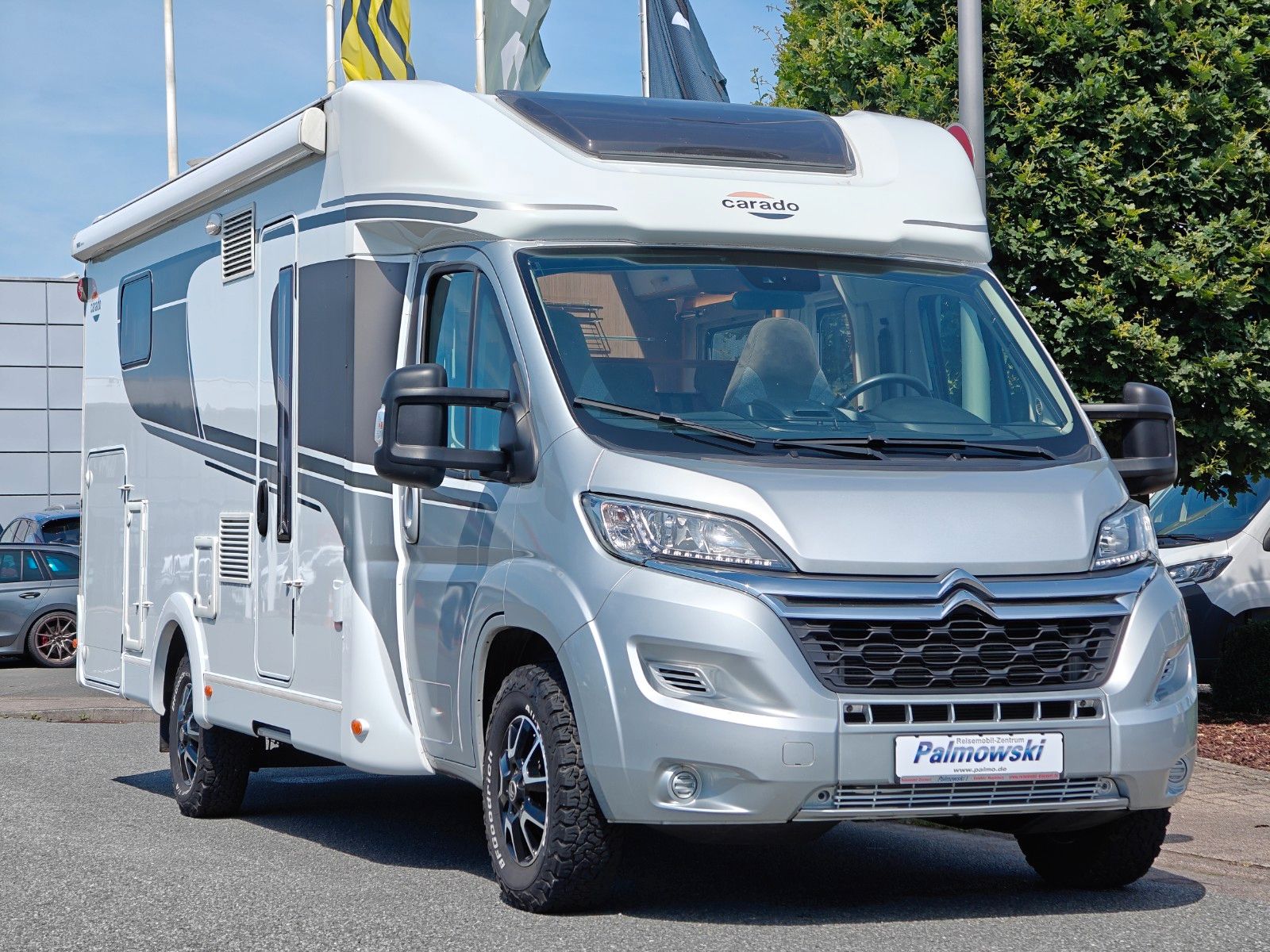 Fahrzeugabbildung Carado T-447 Clever+ Edition - SAT, TV, A/T, Hubbett -
