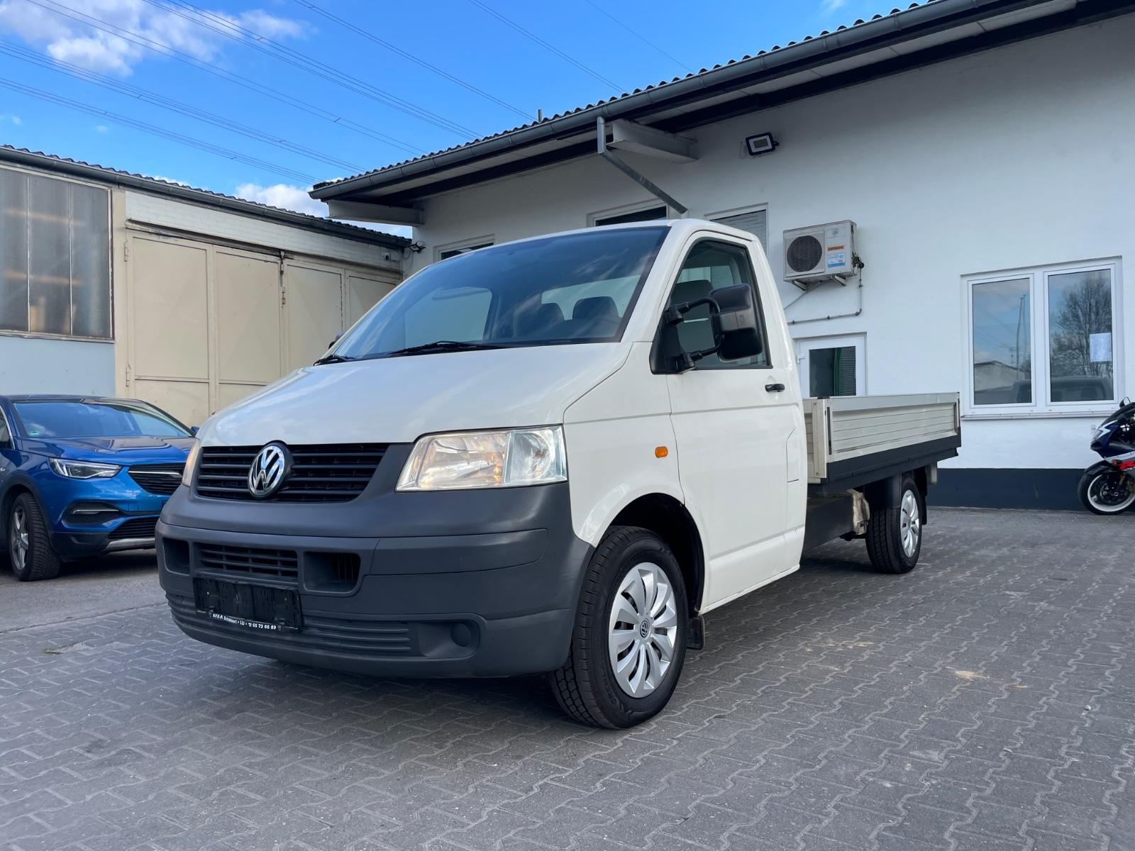 Volkswagen T5 1.9 TDI Pritsche Lang*MwSt.*Service NEU*