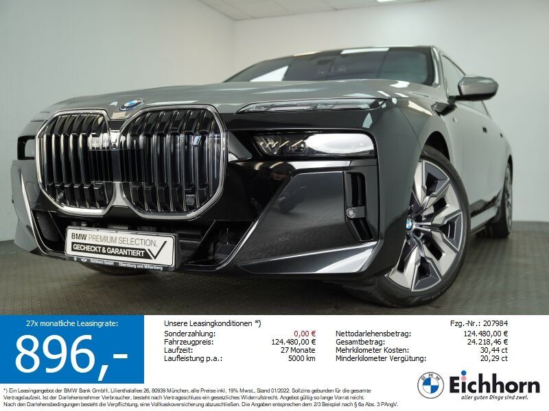 BMW i7 xDrive60 M Sportpaket WENIG KM*TOP AUSSTATTUN