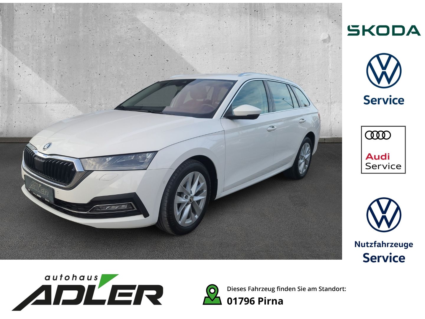 Skoda Octavia Combi 2,0 TDI DSG Style Headup Navi el H