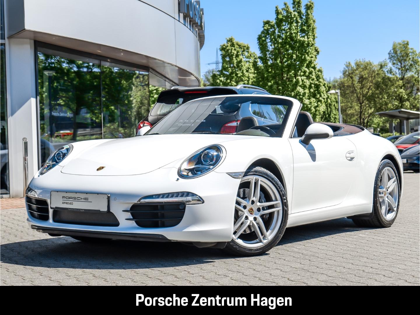 Porsche 991 911 Carrera Cabriolet Naturleder Sportabgas
