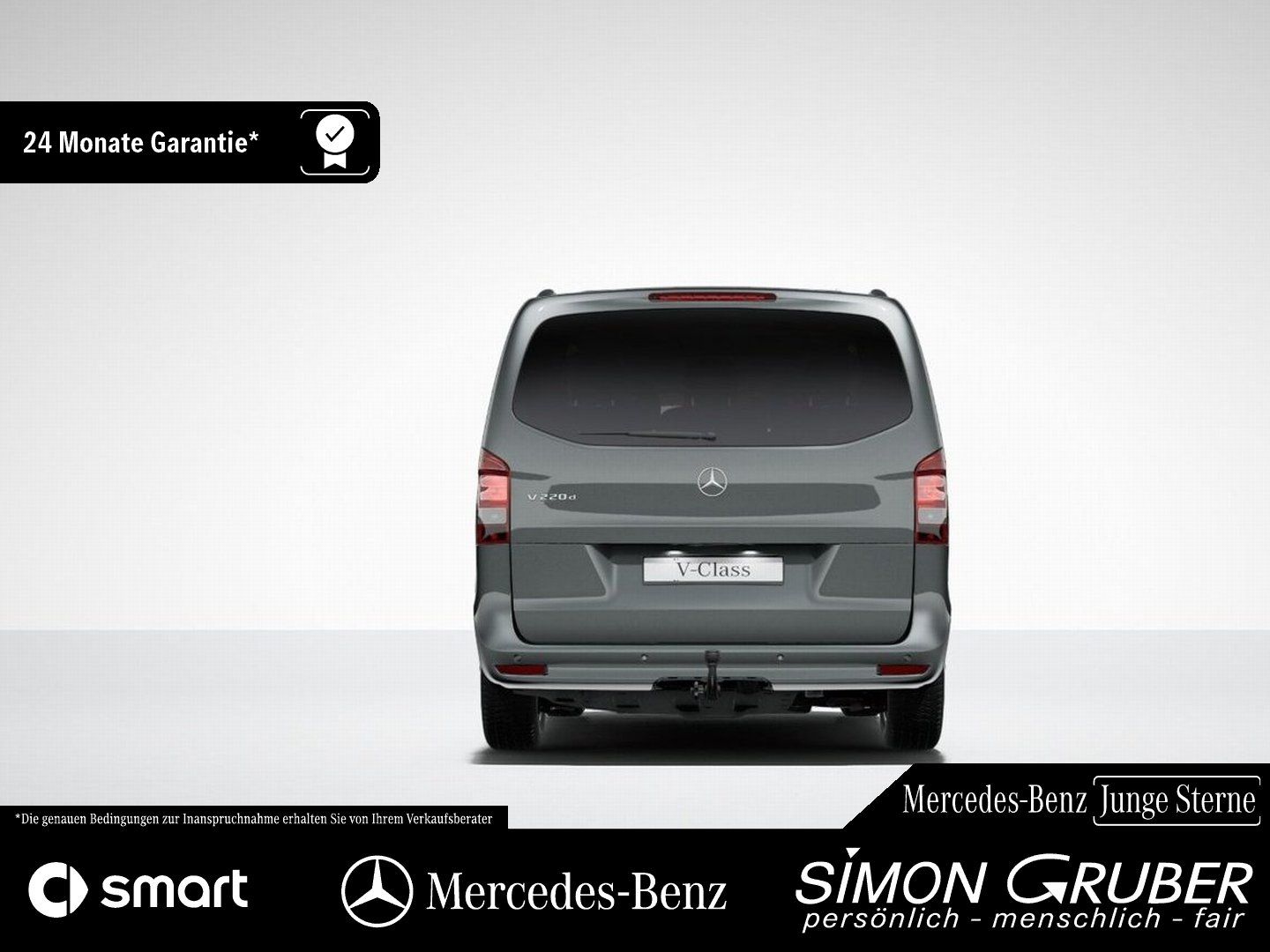 Fahrzeugabbildung Mercedes-Benz V 220 d lang AugReal 2*Klima Tisch AHK 7 Sitze