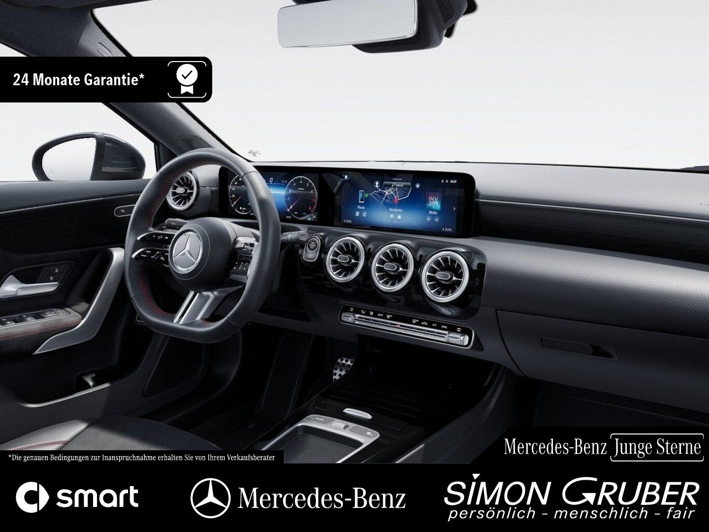 Fahrzeugabbildung Mercedes-Benz A 200 Limousine AMG Night Sound Ambi 360 MBeam