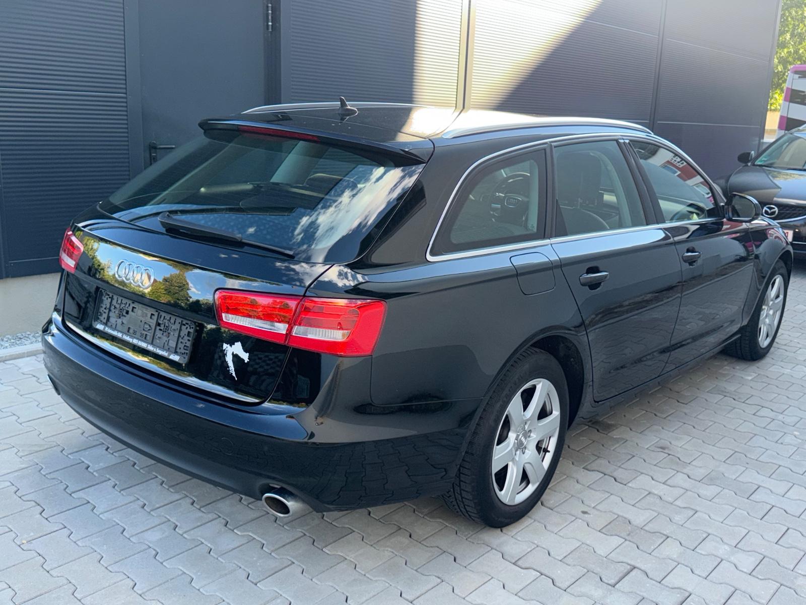 Audi A6 2012 — rear view