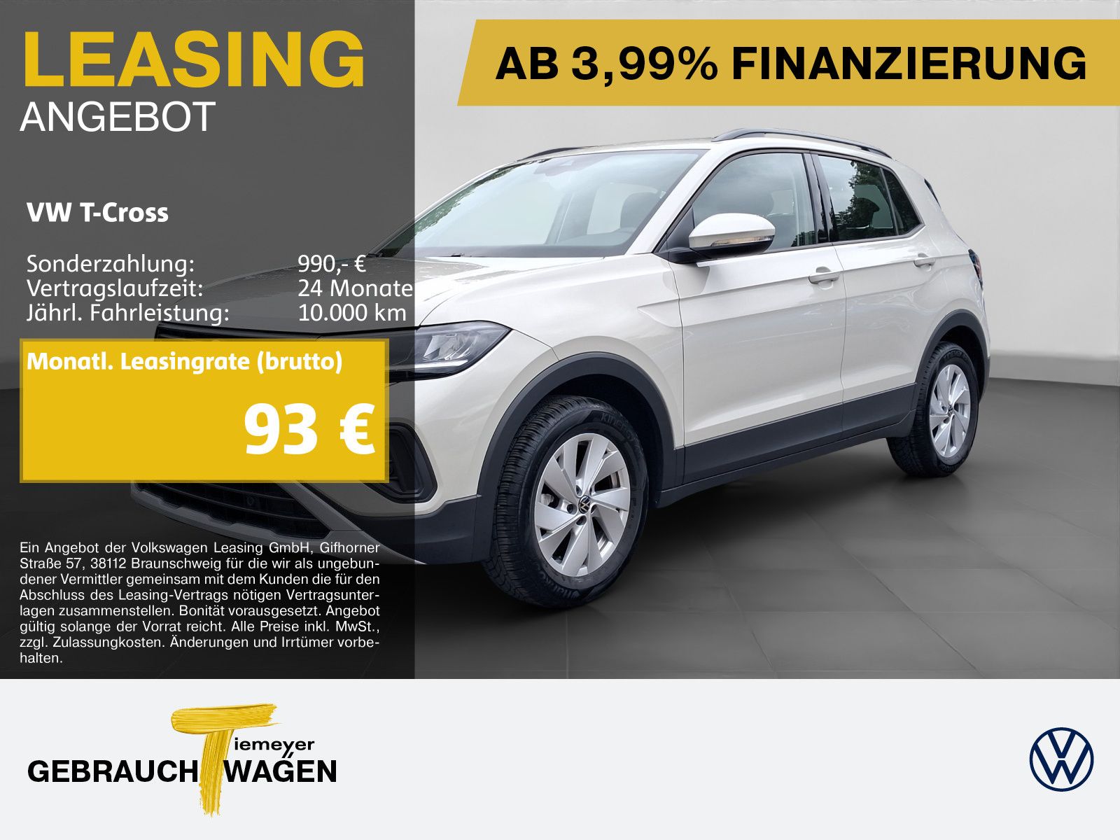 Volkswagen T-Cross 1.0 TSI LIFE ASSIST APP-CON LM16