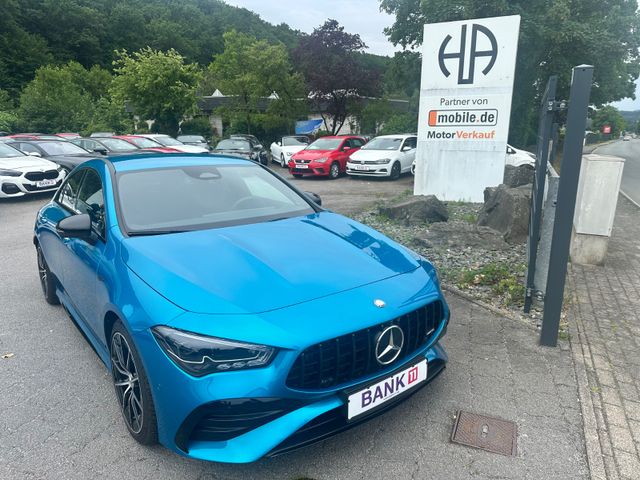 Mercedes-Benz CLA 35 AMG 4Matic*1.HD*AERO*7TKM*HYPERBLAU*360°