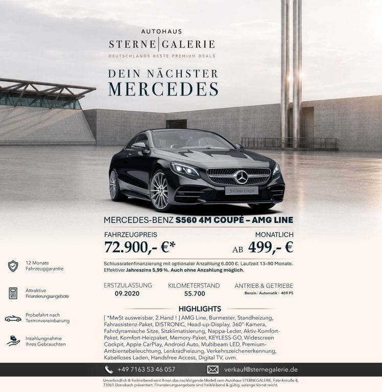 Image of Mercedes-Benz S 560