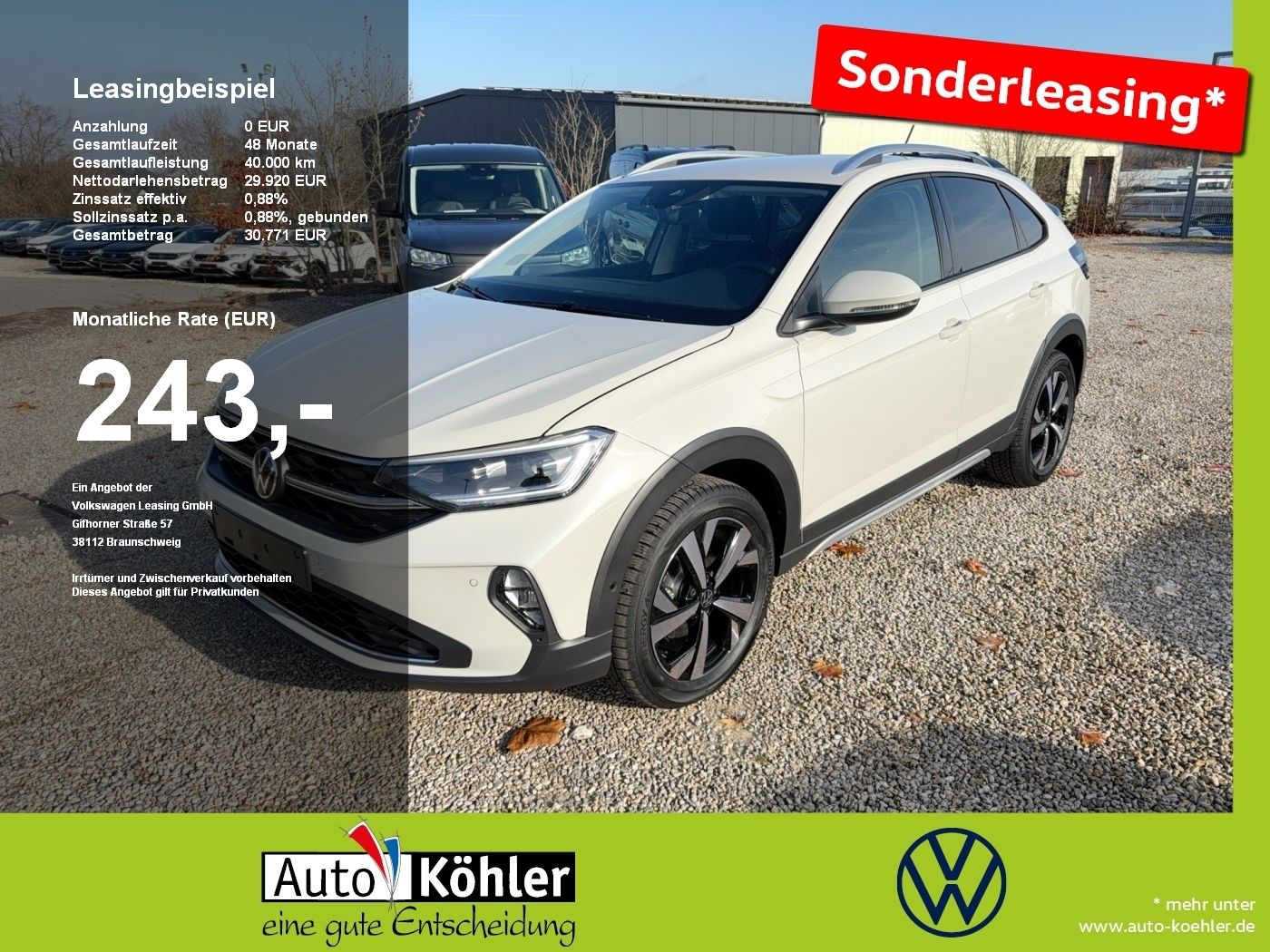 Volkswagen Taigo Style 1.0 l TSI OPF 6-Gang Matrix/CarPlay