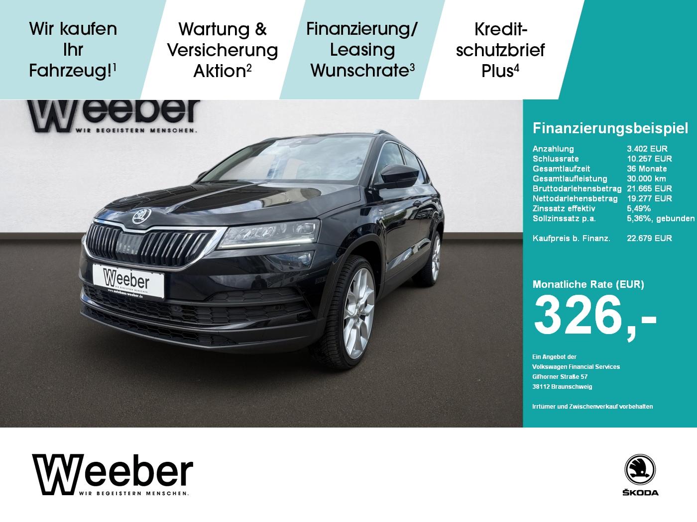 Skoda Karoq Clever *PDC*CANTON*AHK*APP CONNECT*NAVI*