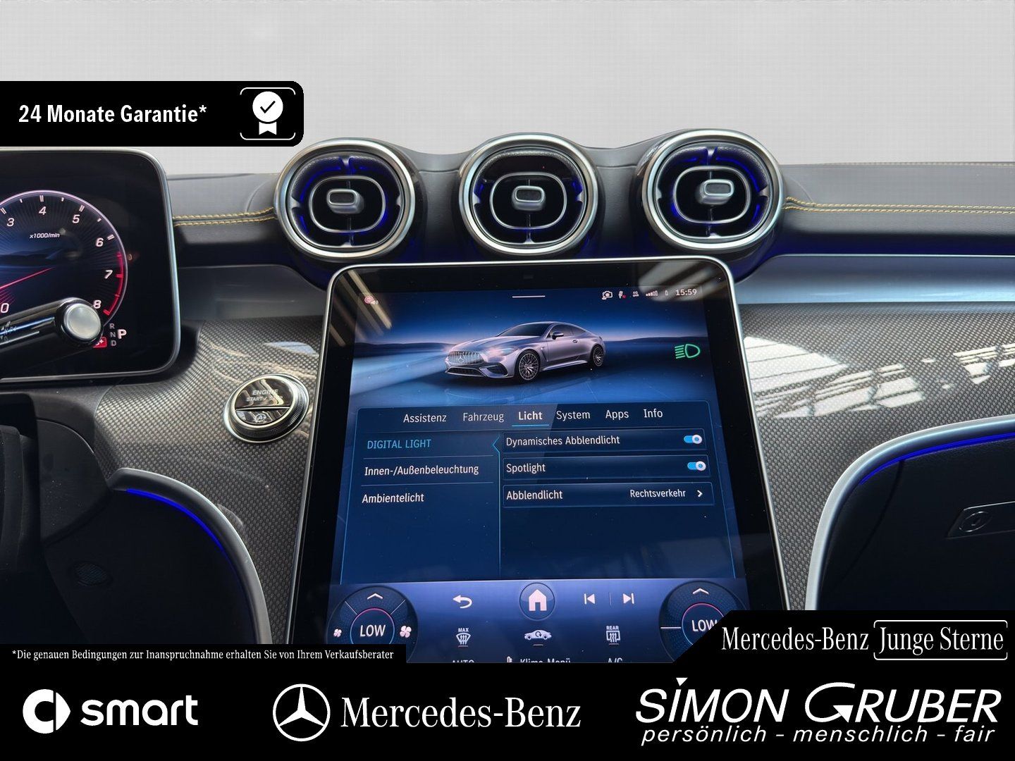 Fahrzeugabbildung Mercedes-Benz CLE 53 4M+ AMG Pano Magno Massage Sitzklima HUD