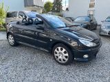 Peugeot 206 Cabriolet CC Platinum - Peugeot 206 mit Benzin-Antrieb: Schwarz, Leder, Cabrio