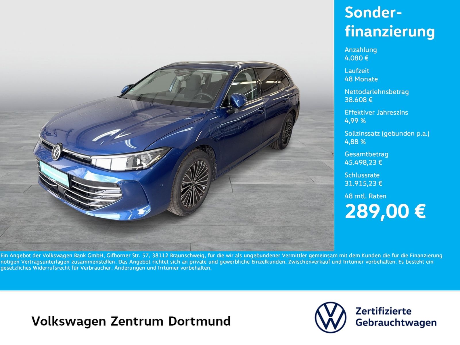 Volkswagen Passat Variant 1.5 HYBRID ELEGANCE PANO AHK ACC foto 1