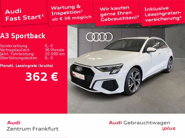 Audi A3 Sportback 40 TFSI e S tronic S line LED VC Na