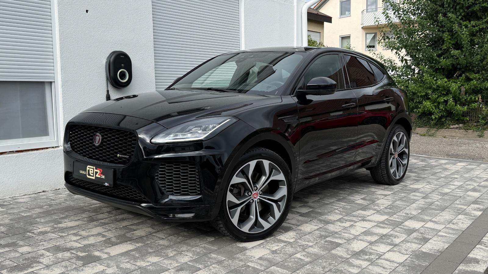 JAGUAR E-PACE R-DYNAMIC 4WD 300ch - HAYON ÉLECTRIQUE - PACK SPORT - RÉGLAGE ÉLECTRIQUE DES SIÈGES - 1ERE MAIN - HISTORIQUE ENTRETIEN COMPLET