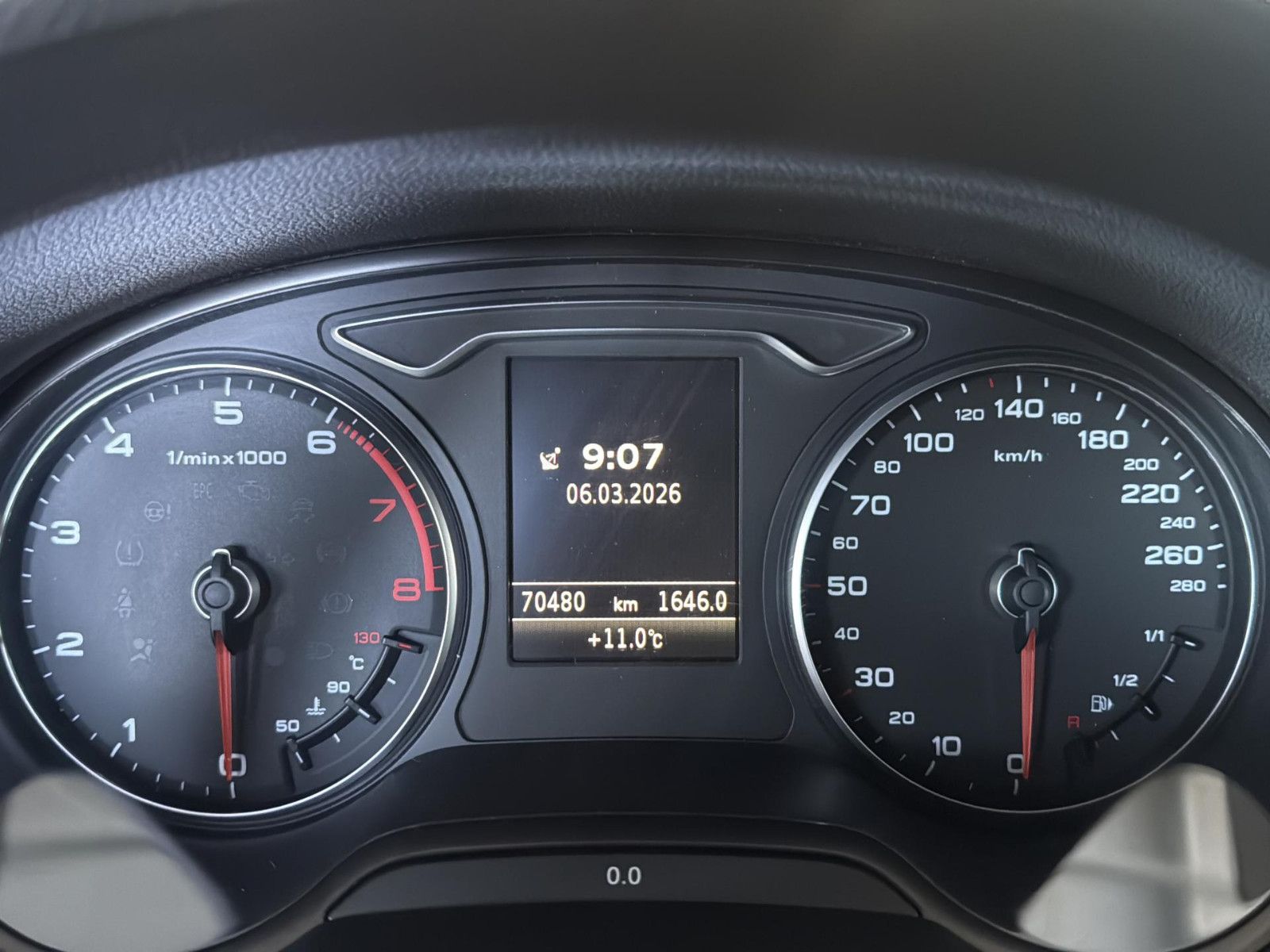 Fahrzeugabbildung Audi A3 Sportback quattro/ Unfallfrei/ 2. Hd/