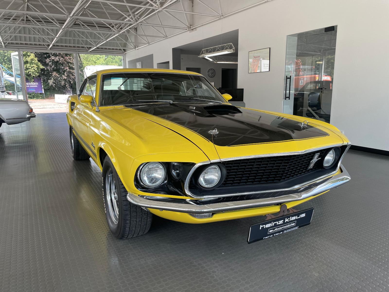 Ford Mustang 1969 Fastback Mach 1 optik