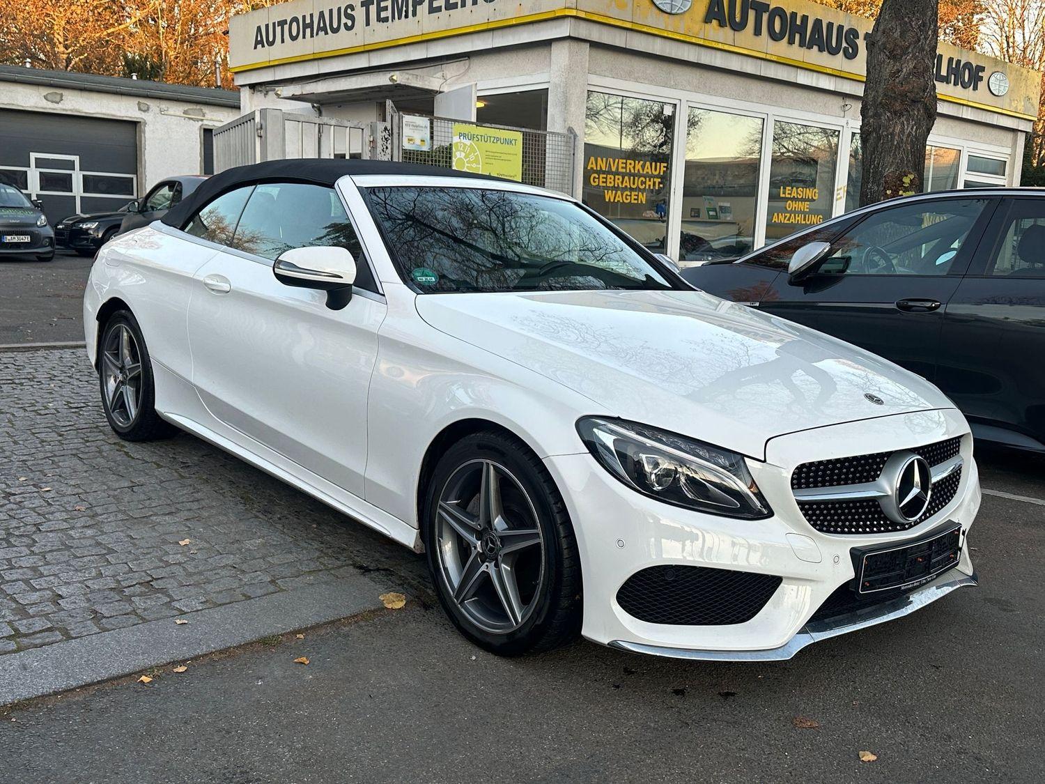 Mercedes-Benz C 200 AMG  Voll-Navi-Leder-Led-DriveS-Pdc-Totw-A