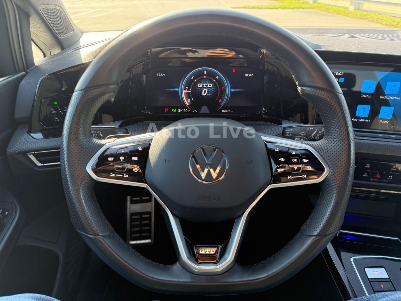 Volkswagen Golf GTD 2.0 TDI DSG*VIRTU*PANO*IQ*NAVI*KAMERA!, миниатюра 14