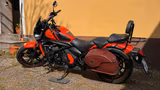 Kawasaki Vulcan S magmarot + viel Zubehör - CHOPPER VON 501 BIS 750 CCM