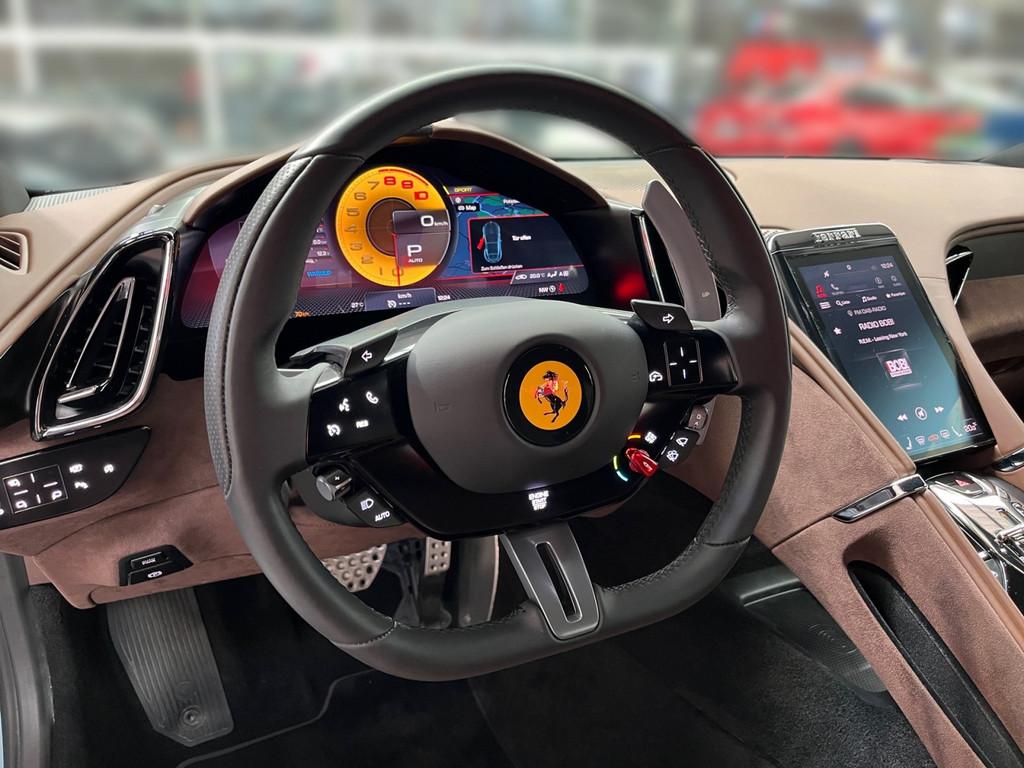 Ferrari Roma Grigio Alloy*Cioccolato*Magneride*Alcantara
