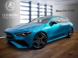 Mercedes-Benz CLA 180 SB AMG+NIGHT+AMBIENTE+KAMERA+LENKRADHEIZ - blaue Mercedes-Benz CLA 180 Shooting Brake