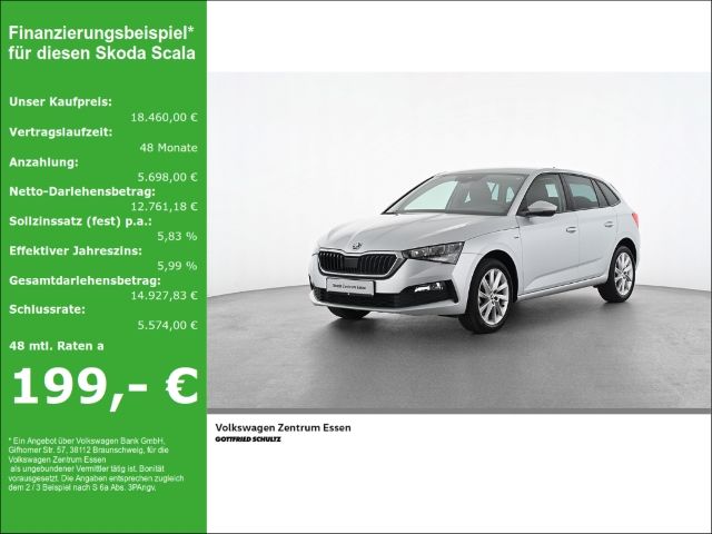 Skoda Scala Clever TSI DSG LED AHK Navi Sitzhzg