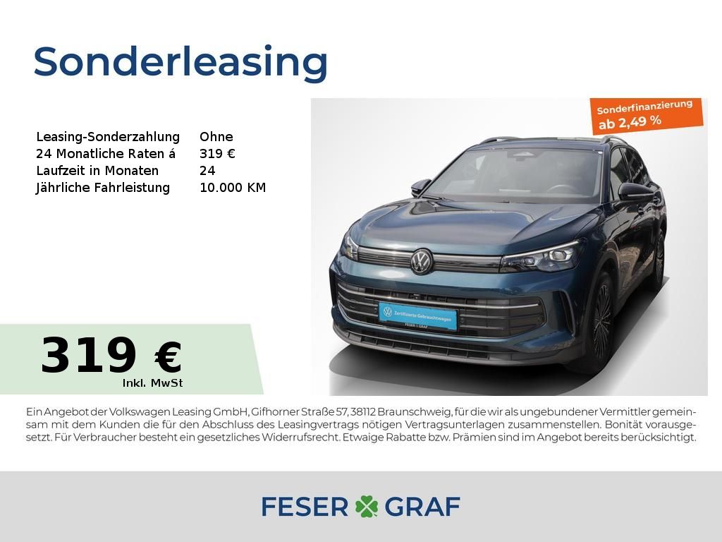 Tiguan 1.5 eTSI Goal AHK Matrix Navi Sitzh. 360°