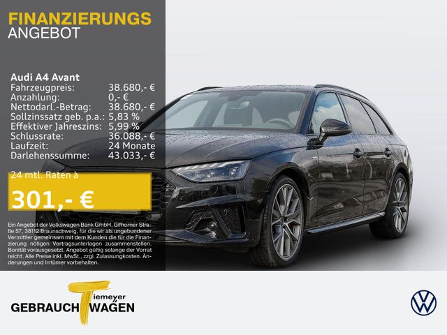 Audi A4 Avant 40 TFSI Q 2x S LINE MATRIX KAMERA AHK V