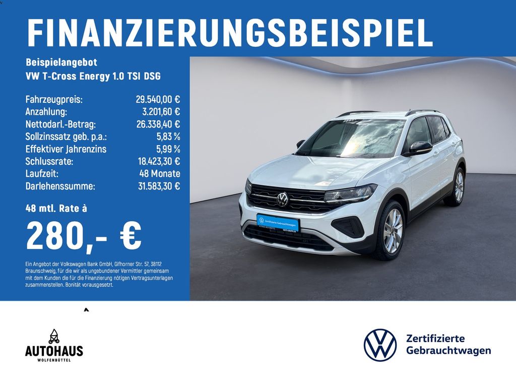 T-Cross Energy 1.0 TSI DSG