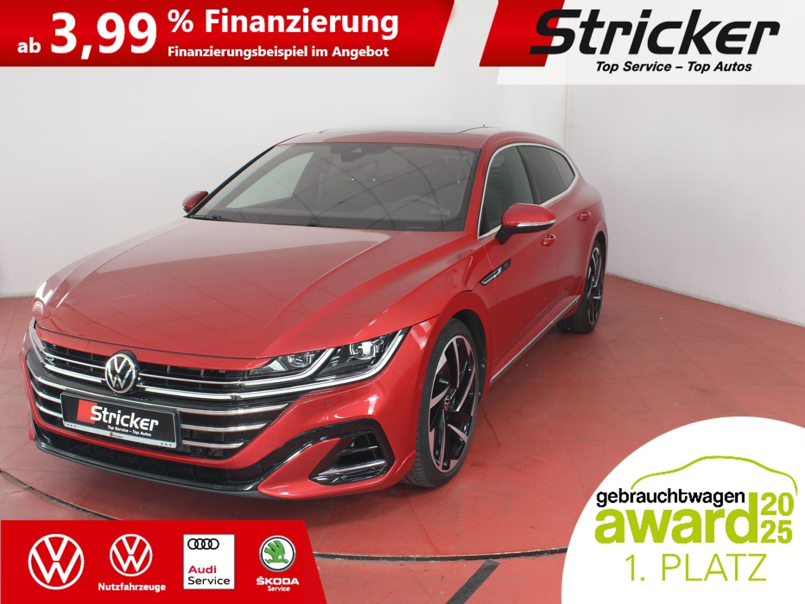Volkswagen Arteon Shooting Brake R-Line 2.0TSI 356,-ohne An